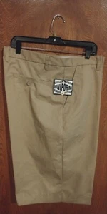 AUTHENTIC GALAXY UNIFORM Cotton Blend Khaki  Boy's Shorts - Picture 1 of 2