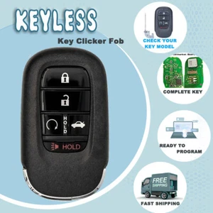 Car Keyless Entry Smart Remote Key Fob Replacement for Honda Accord 2022 KR5TP-4 - Picture 1 of 5