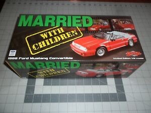 GMP 1988 Mustang GT Convertible 5.0L 1/18 Diecast 1 of 630 Married with Children