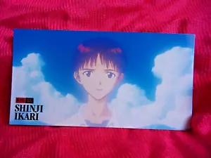 TARJETA COLECCIONABLE THE END OF EVANGELION SHINJI IKARI #65 SEGA BANDAI UK 🚚 ANIME - Imagen 1 de 2
