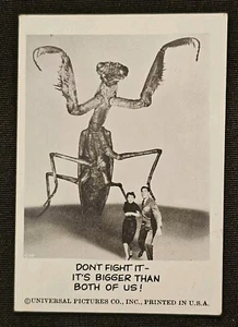 1961 Leaf Spook Stories #81 KÄMPFEN SIE NICHT - ES IST GRÖSSER ALS WIR BEIDE! - Bild 1 von 15