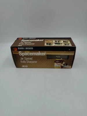 Abridor de tarros/afilador de cuchillos Black & Decker Spacemaker JK1D nuevo stock antiguo Foto 1 de 4