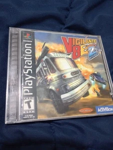 Vigilante 8: 2nd Offense PlayStation 1999 Komplett CIB GETESTET Registrierung - Bild 1 von 6