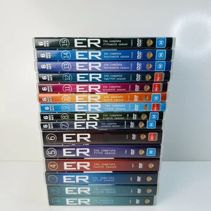 ER DVD Complete Series 1-15 Seasons 1 2 3 4 5 6 7 8 9 10 11 12 13 14 15 - Picture 1 of 3