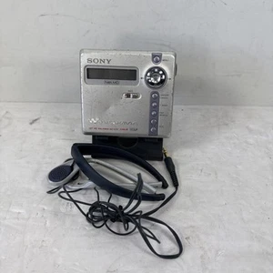 Sony Walkman MiniDisc NET MD MZ-N707 TYPE-R MDLP Plateado | PROBADO ✅ - Imagen 1 de 9