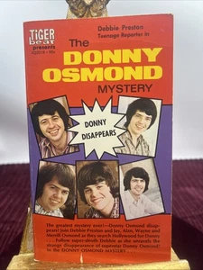 The Donny Osmond Mystery From Tiger Beat 1973 Vtg & Marie 1st print Disappears - Imagen 1 de 6