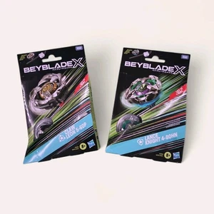 Hasbro Takara Tomy Beyblade X Lance Knight 4-80HN & Claw Leon 5-60P Bundle - Foto 1 di 7