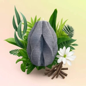 VOSK Handmade Candle - Blossom Candle, Wet Stone, Eucalyptus - Picture 1 of 7