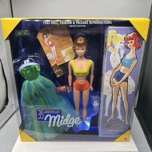 1997, Midge Barbie 35TH ANNIVERSARY 1963 REPRODUCTION GIFT SET NRFB - Picture 1 of 14