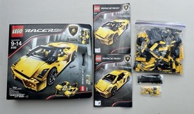 LEGO Racers Lamborghini Spyder 2in1 Coupe 8169 Ages 9-14