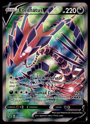 Pokemon TCG SWSH: Sword & Shield Promo Cards #SWSH044 Eternatus V NM - Image 1 of 2