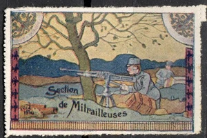 FR1328 Militärmarke Delandre Frankreich Section de Mitrailleuses - Bild 1 von 1
