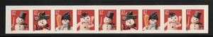 SCOTT#3680-3683, 37c SNOWMEN, PNC9, PLT.#G1111. VF & NH. - Picture 1 of 2