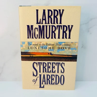 💠 THE STREETS OF LAREDO Larry McMurtry – Signed Inscribed 1st/1st HC DJ VG - Image 1 of 4