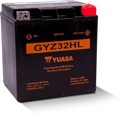 Batería Yuasa GYZ32HL 12 voltios sin mantenimiento YUAM732GHL Foto 1 de 2
