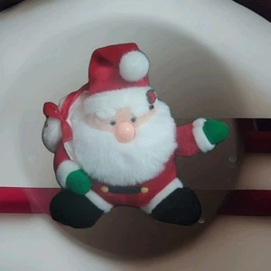 Vintage Babbo Natale Musical Ho-400 Buon Natale Buon Anno Suona Canzoni (Leggi) - Foto 1 di 15