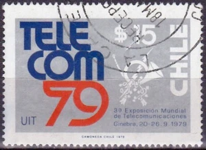1979 - CHILE - 3ª EXPOSICION MUNDIAL DE TELECOMUNICACIONES GINEBRA - YVERT 528 - Imagen 1 de 1