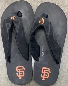 San Francisco Giants MLB Baseball Retro Contour Flip Flops Sz. Large Unisex RARE - Picture 1 of 3