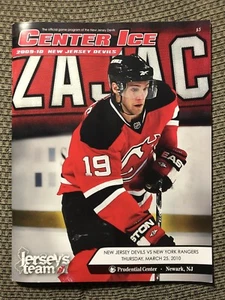 New Jersey Devils Center Ice Program 2009-10 Travis Zajac 25.03.10 - Bild 1 von 1