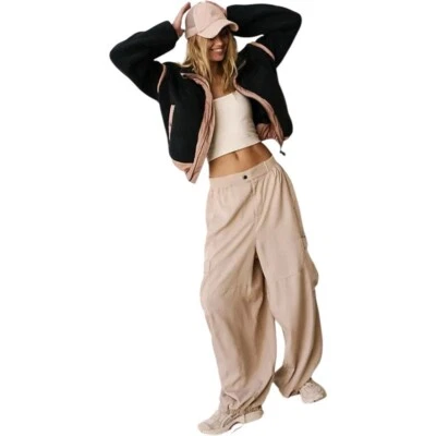 Pantalones cargo Free People Movement Road Ahead para mujer XS tostados Foto 1 de 4