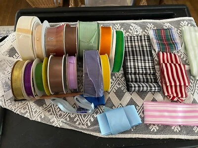 Large Lot Of Ribbons For Crafting - Image 1 of 4