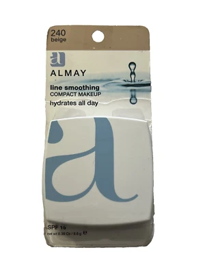 Maquillaje compacto suavizante Almay Line FPS 15, 240 beige 0,35 oz Foto 1 de 3