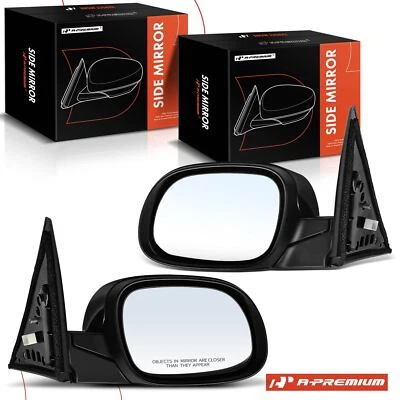A-Premium 2 x и черный питания зеркало с подогревом для Kia Soul 2014-2019 Soul EV 15-19 - Изображение 1 из 4