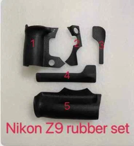 Original Nikon Z9 Kamera Grip Thumb Side Buttom Front Gummi Cover Shell - Picture 1 of 1