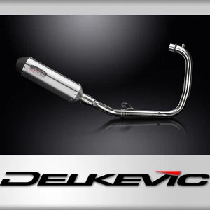 Royal Enfield Hunter HNTR 350 22-24 Full Exhaust 13.5" X-Oval Stainless Muffler - Picture 1 of 4