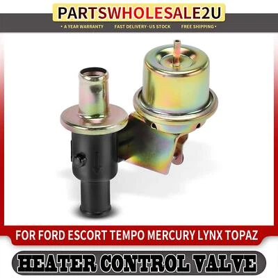 1x Válvula de control de calefacción HVAC para aspiradora Ford Escort EXP Tempo Mercury Lynx Topacio Foto 1 de 4