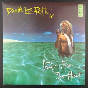 David Lee Roth Crazy From the Heat Japan Import vinyl record 80s Hair Metal NM - Picture 1 of 7