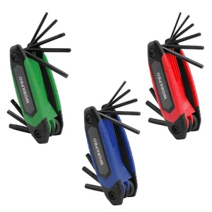 WORKPRO 25-Piece Folding Allen Wrench Set, SAE Metric, Torx Hex Key Set Included - Picture 1 of 11