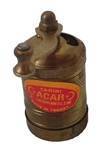 Coffee / Spice / Pepper / Ginger Grinder Turkish Tarihi Acar Brass Excellent Con - Picture 1 of 13