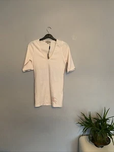Pink Burberry Brit Body Top Size S - Picture 1 of 7