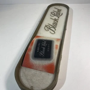 Insegna Bar Vintage Anni 60 Carling Black Label Birra 18” Non Illuminata Plastica Vedi Foto - Foto 1 di 8