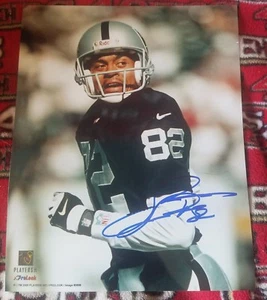 James Jett Hand Signed 8x10 Photo Oakland Raiders - Picture 1 of 1