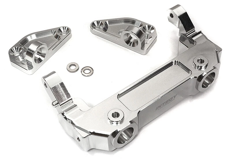 Silver Front Bumper & Body Mounts for Axial SCX6 1/6 Scale RC Crawler 251008 - Image 1 of 1