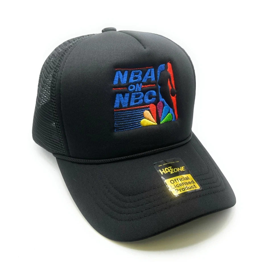Retro 90s Baloncesto Malla Camionero SnapBack (Negro) Foto 1 de 1