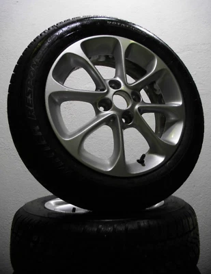 4 Winterreifen 185 60 R15  - 165 65 R15  Smart 453 15" Alufelgen RDK Winterräder - Bild 1 von 4