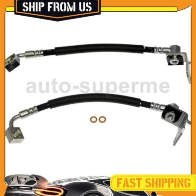 Juego de mangueras de freno delanteras 2x para Ford Ranger 1998-2008 3,0 L Foto 1 de 4