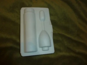 Genuine Philips Toothbrush Handle Head Hard plastic Travel Case Blue E-Series - Picture 1 of 3