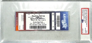DUSTY BAKER Signed Auto 2000th Managerial Win Full Astros Ticket PSA/DNA Slabbed - Picture 1 of 3