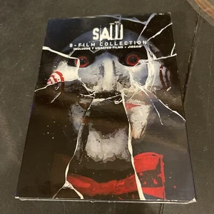 Saw: 8-Film Collection (DVD) New Ships Free With Slipcover - Foto 1 di 5