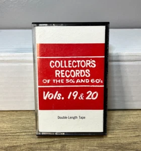 Collectors' Records of the 50s and 60s Vol 19+20 - Double Length Cassette Tape - Picture 1 of 6