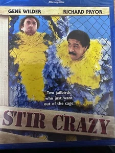 STIR CRAZY (1980) - BLURAY Gene Wilder Richard Pryor AS NEW! *Region A* - Picture 1 of 2