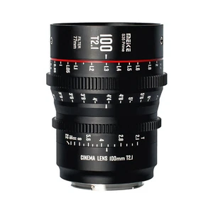 Meike S35 Frame Prime 100mm T2.1 Cinema Lens for PL-Mount Camera RED KOMODO 6K - Picture 1 of 7