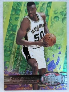 1997-98 Metal Universe #78 David Robinson San Antonio Spurs Card For Sale - Picture 1 of 2