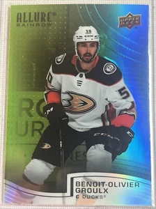 2021 Allure Rainbow R-26 Benoit-Olivier Groulx Green/Blue 290/299 Ducks - Picture 1 of 2