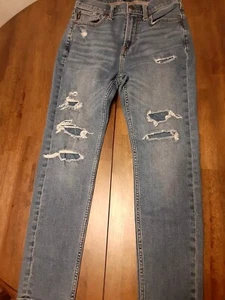 Abercrombie Kids 13/14 Skinny Blue Denim Jeans - Picture 1 of 7