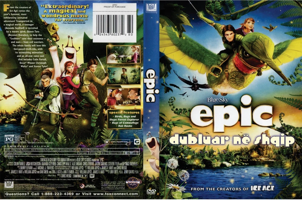 Epic DVD dubluar ne shqip Albanian - Image 1 of 1